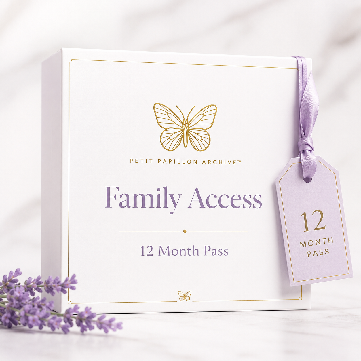 Petit Papillon Archive™ Family Access — 12 Month Pass